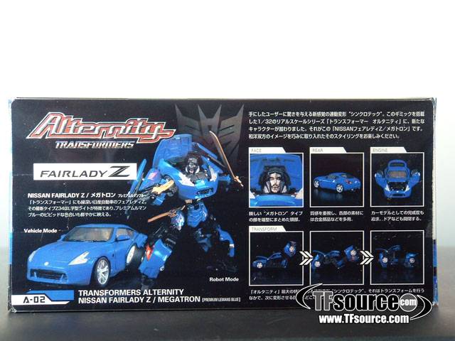 A-02 Megatron Blue Version | Nissan Fairlady-Z | Transformers Alternity