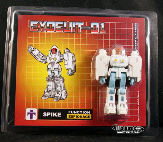 Transforming Exo-Suit Daniel and Spike Set | Impossible Toys