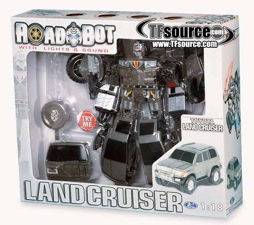 Toyota Land Cruiser 1/18 Scale | Transforming Roadbots Happy Well