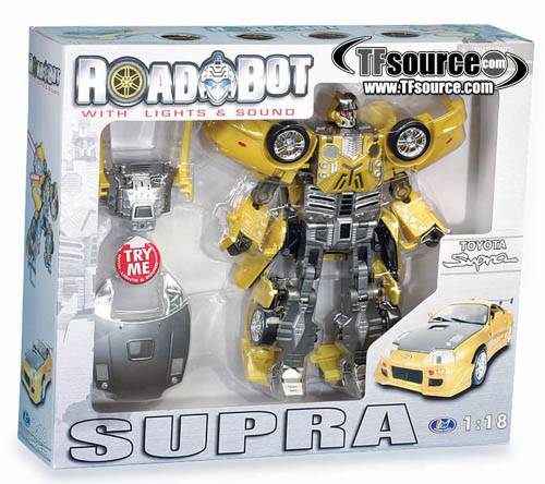 Toyota Supra 1/18 Scale | Transforming Roadbots Happy Well
