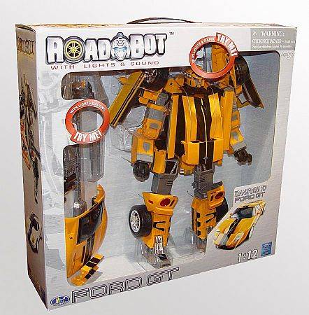 Ford GT 1/12 Scale | Transforming Roadbots Happy Well