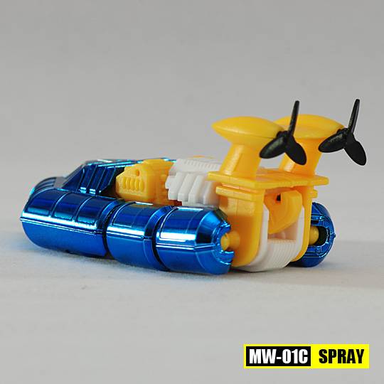 MW-01C Spray Chrome Version Limited Edition | Igear Mini Warriors