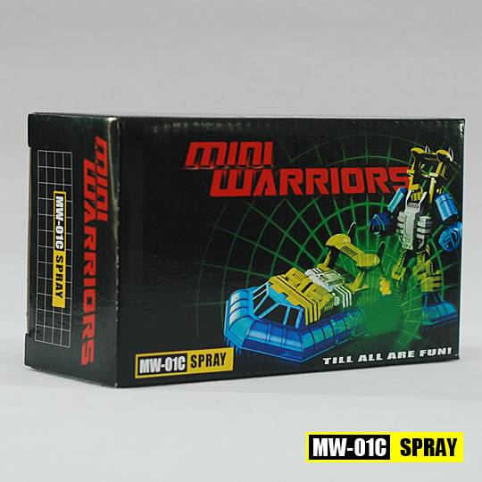 MW-01C Spray Chrome Version Limited Edition | Igear Mini Warriors