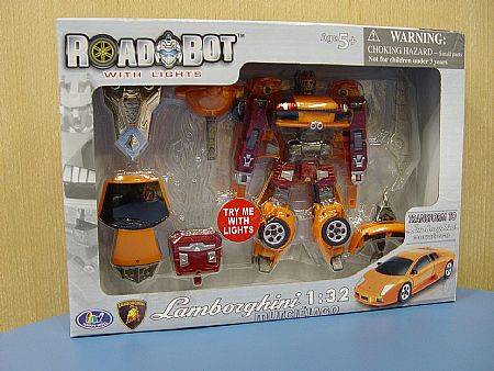 Lamborghini Murcielago 1/32 Scale | Transforming Roadbots Happy Well