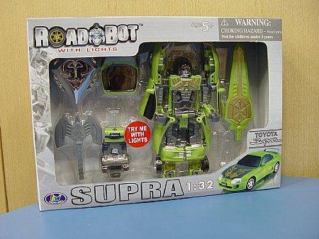 Toyota Supra 1/32 Scale | Transforming Roadbots Happy Well