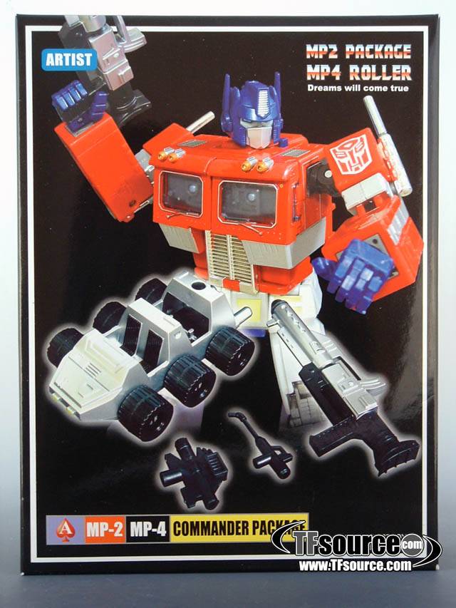 MP-04 Rollar & MP-02 Gun Accessory Kit | Transformers Masterpiece