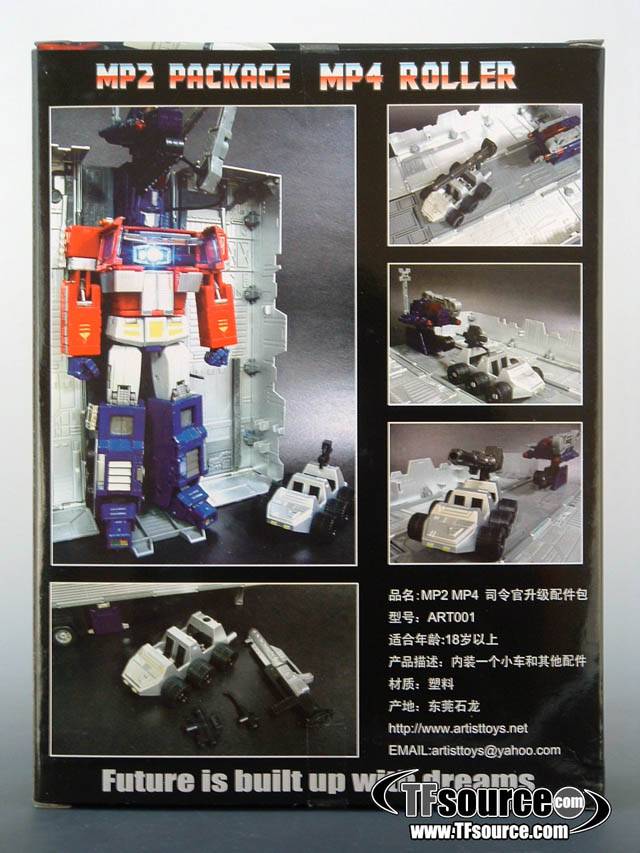 MP-04 Rollar & MP-02 Gun Accessory Kit | Transformers Masterpiece