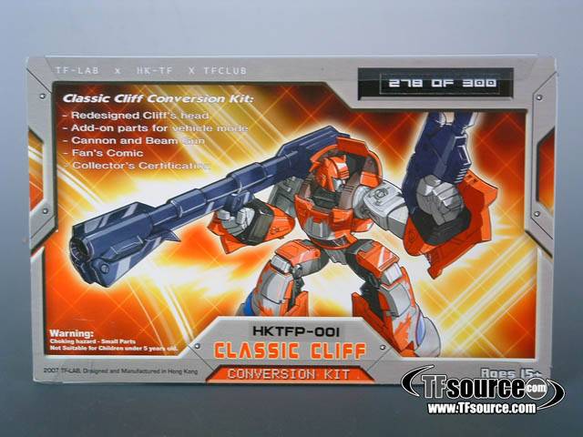 HKTFP-001 Cliffjumper Upgrade Coversion Kit | Fansproject