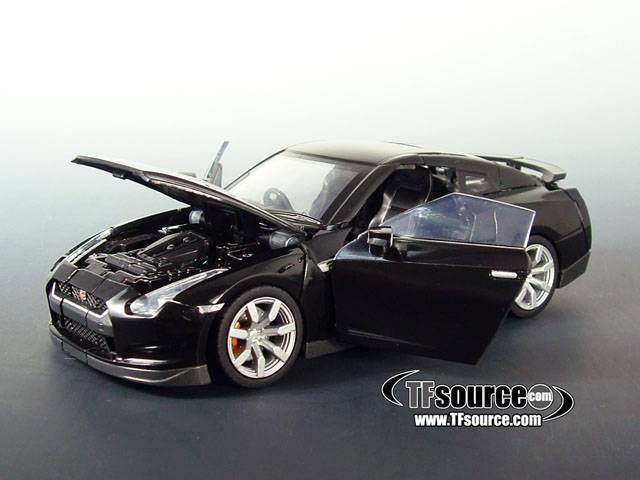 A-01 Optimus Prime Convoy Super Black Version | Nissan GT-R | Transformers Alternity