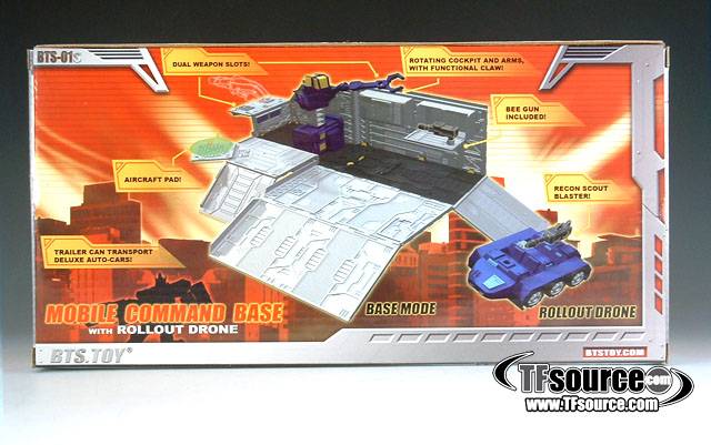 BTS-01S Mobile Command Trailer with Rollout Drone | BTS Toy