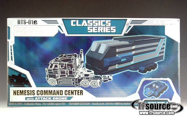 BTS-01B Nemesis Command Trailer with Attack Drone | BTS Toy