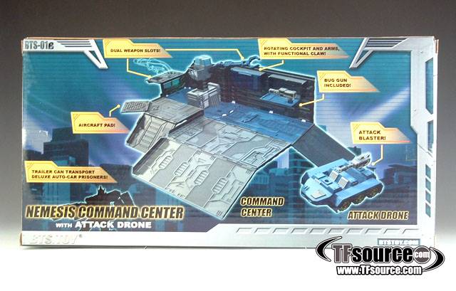 BTS-01B Nemesis Command Trailer with Attack Drone | BTS Toy