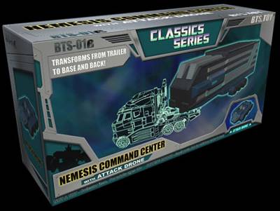 BTS-01B Nemesis Command Trailer with Attack Drone | BTS Toy