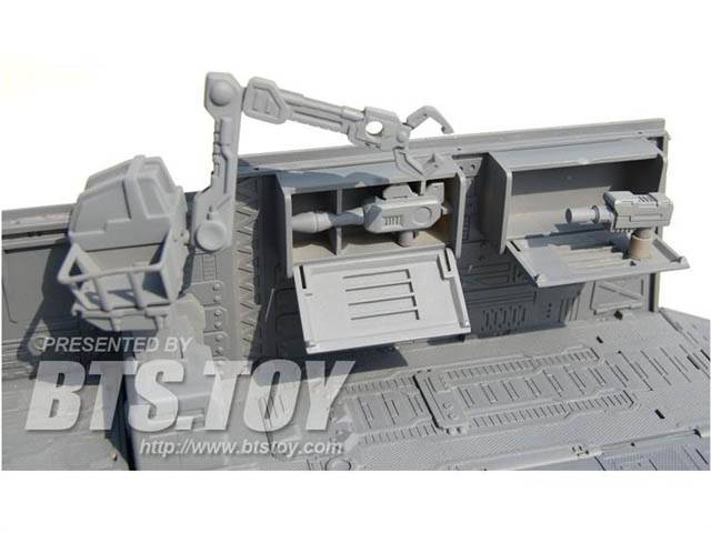 BTS-01B Nemesis Command Trailer with Attack Drone | BTS Toy