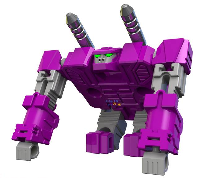 CST-03 B-Box and CST-04 Birdbomber Boxbomber Set of 2 | KFC Toys
