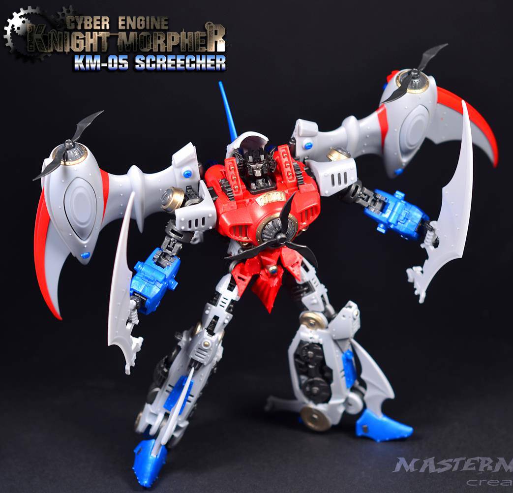 Knight Morpher Set of 3 Screecher Warper and Stormer | Mastermind Creations | Knight Morpher