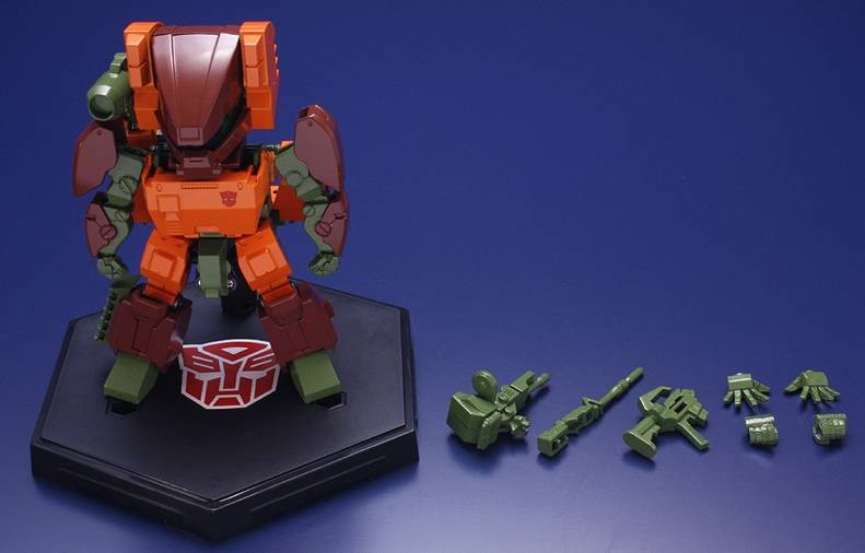 Roadbuster Figure | Transformers ES Gokin Art Storm