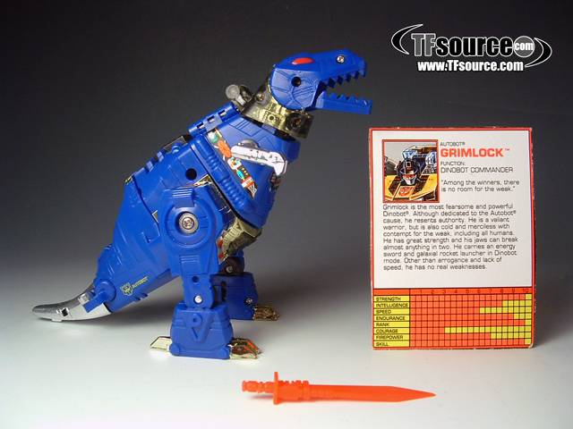 Grimlock Blue Version | Vintage Transformers G2