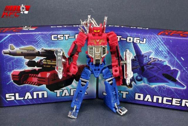 CST-05 Jetdancer and CST-06 Slamtank Airdancer Set of 2 | KFC Toys