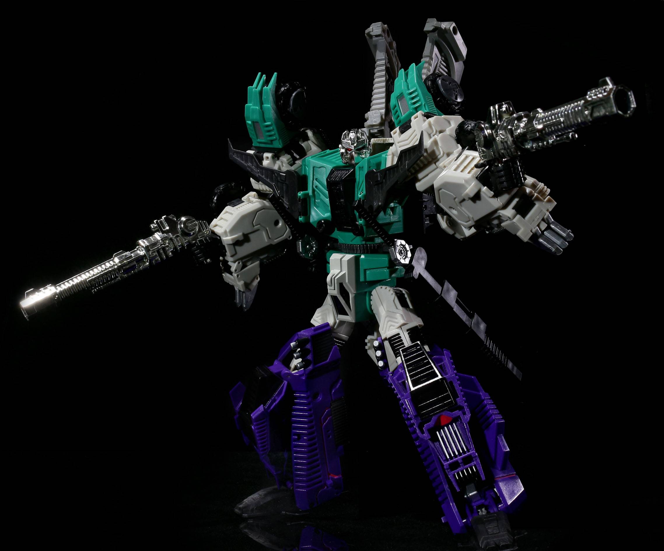 R-01 Terminus Hexatron Dazzling Glory Chromed Weapons Set | Mastermind Creations | Reformatted