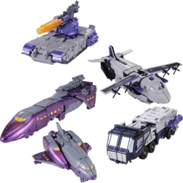 Decepticon Specialists Galvatron Octane Astrotrain 3-Pack | Transformers Henkei Classics
