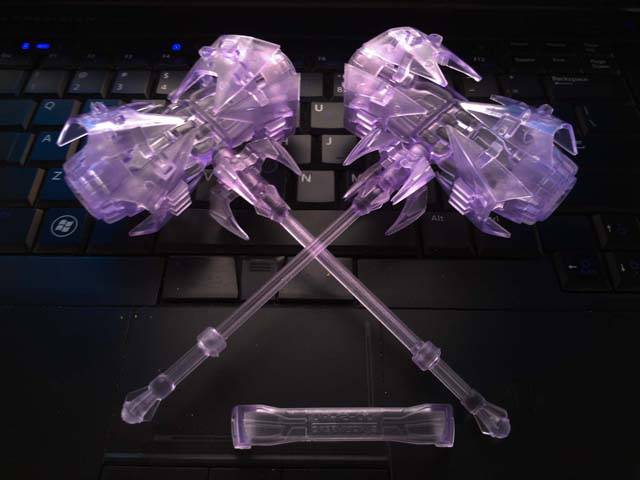 Bulkhead Blast Cannon Weapon Clear Purple Version | Dreamworks Toy Factory | Upgrade Kit