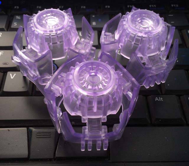 Bulkhead Blast Cannon Weapon Clear Purple Version | Dreamworks Toy Factory | Upgrade Kit