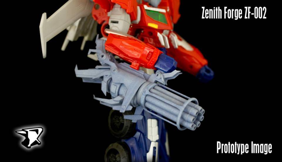 ZF-002 Beast Hunters Prime Head and Gun Upgrade Kit | Zenith Forge | Upgrade Kit
