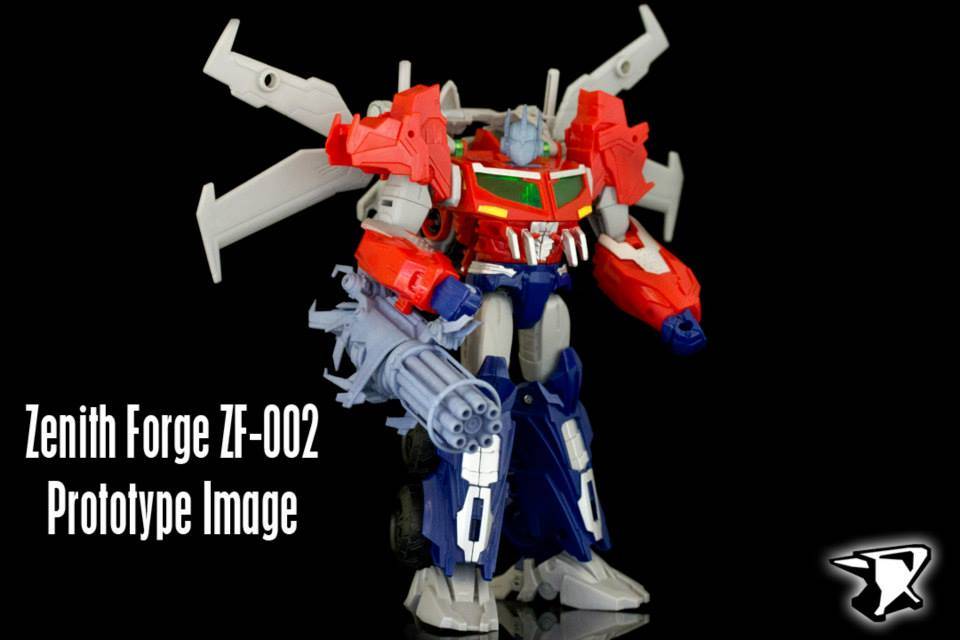 ZF-002 Beast Hunters Prime Head and Gun Upgrade Kit | Zenith Forge | Upgrade Kit