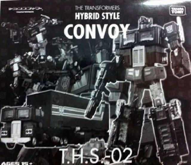 THS-02B G1 Convoy Black Version Asia Exclusive | Transformers Hybrid Style