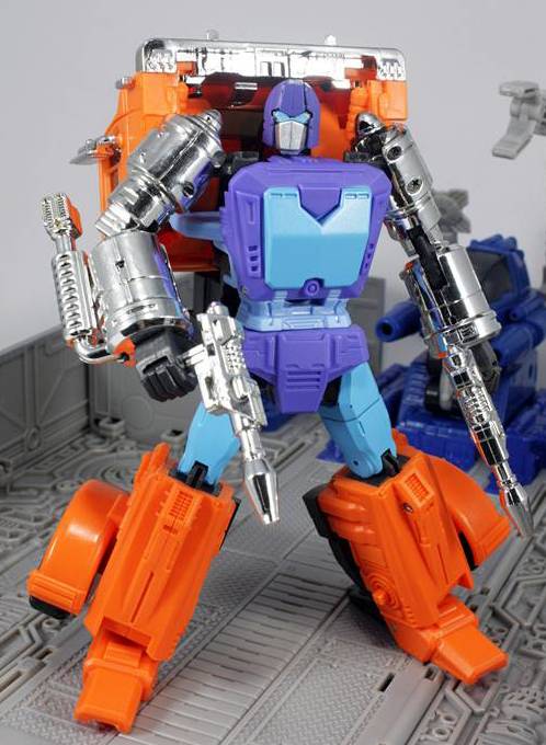 MM-1 Krank and MM-2 Stax Set of 2 | X-Transbots Master Mini