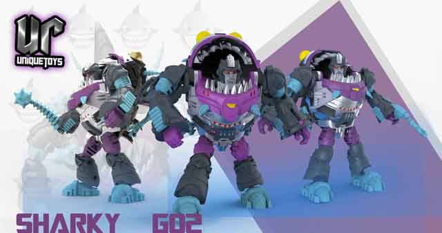 G02 Sharky Set of 3 | Unique Toys