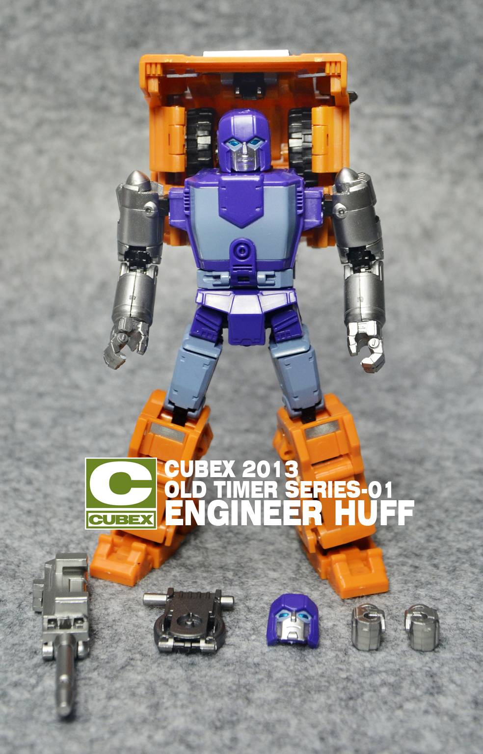 Old Timer Series 01 Engineer Huff | Cubex | Upgrade Kit