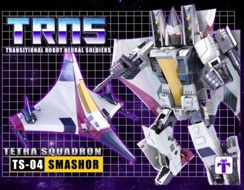 TRNS Tetra Squadron - Full set of 7 Jets | Impossible Toys