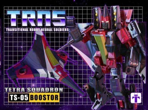 TRNS Tetra Squadron - Full set of 7 Jets | Impossible Toys
