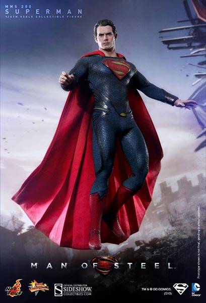 Superman 1:6 Scale | Hot Toys Movie Masterpiece | Dc Comics Man Of Steel