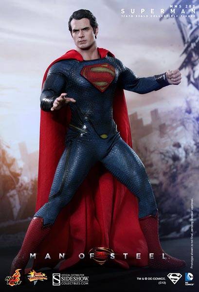 Superman 1:6 Scale | Hot Toys Movie Masterpiece | Dc Comics Man Of Steel