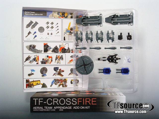 Aerial Team Appendage Upgrade Kit for Superion | Fansproject Crossfire