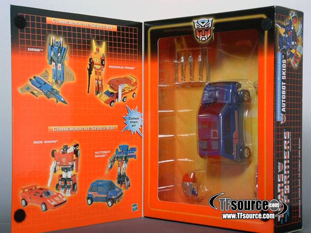 Transformers G1 Skids | The Transformers Generation One Commemorative Series