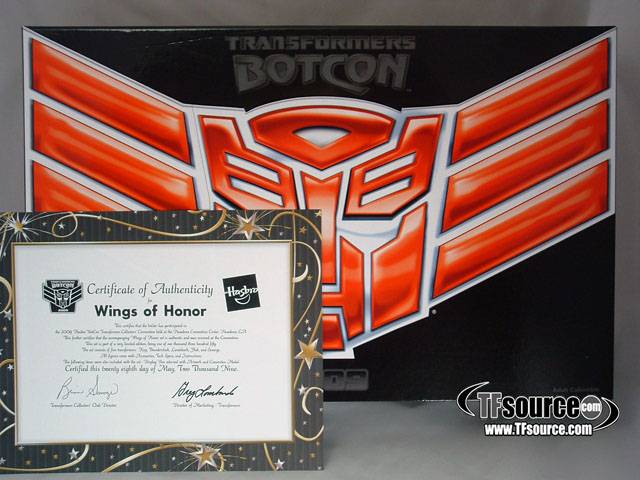 Wings of Honor Boxed Set Botcon Exclusive | Transformers Convention Botcon 2009
