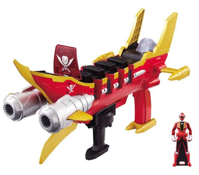 Gokaiger DX Gokai Galleon Buster A69391 |  Power Rangers Super Sentai Gokaiger | Bandai