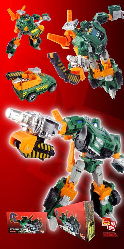 XT003 Japanese Trailbreaker and Hoist Upgrade Kit Metallic Version | X2 Toys | Upgrade Kit