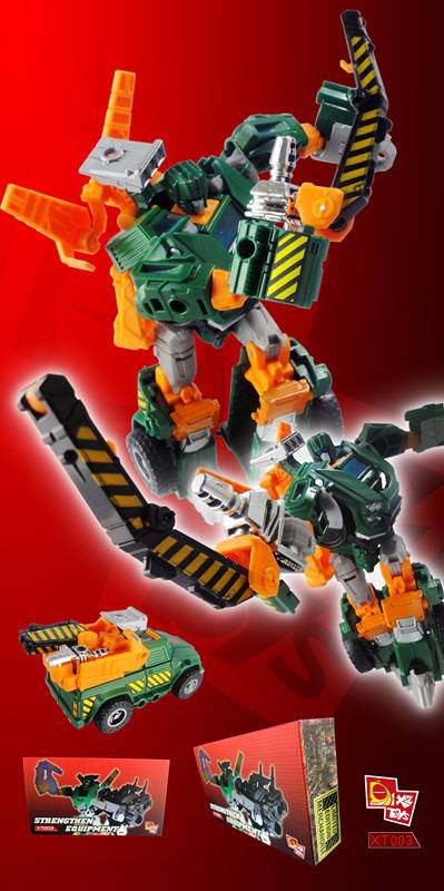 XT003 Japanese Trailbreaker and Hoist Upgrade Kit Metallic Version | X2 Toys | Upgrade Kit