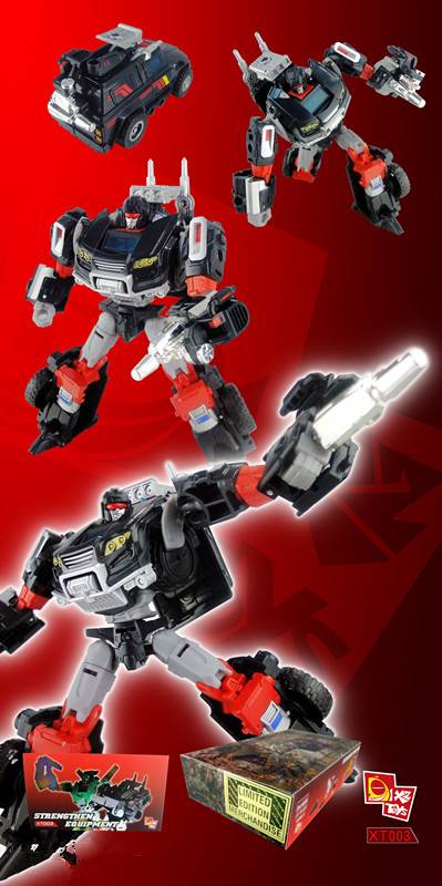 XT003 Japanese Trailbreaker and Hoist Upgrade Kit Metallic Version | X2 Toys | Upgrade Kit