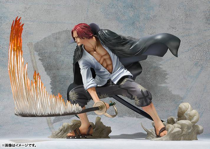Shanks Battle Version S.H. Figuarts | Bandai Tamashii Nations | One piece