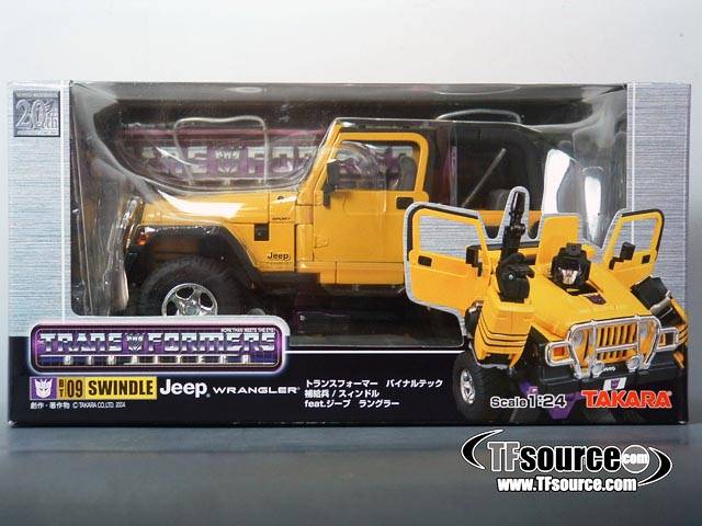 BT-09 Swindle | Jeep Wrangler | Transformers Binaltech