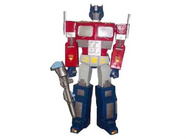G1 Optimus Prime Head with Speaker, & 1 meter+ Figure