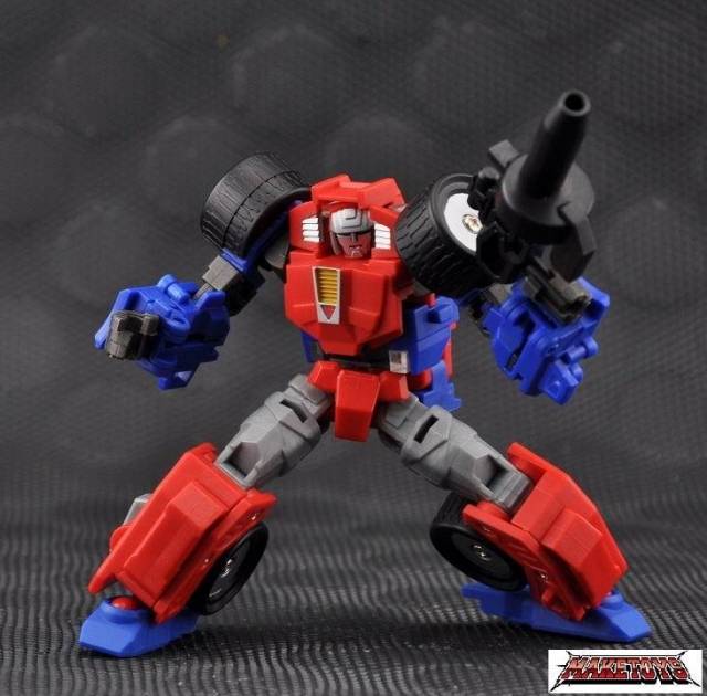 Trash-Talk and Cogwheel Set of 2 Figures | MakeToys | Manga Mech