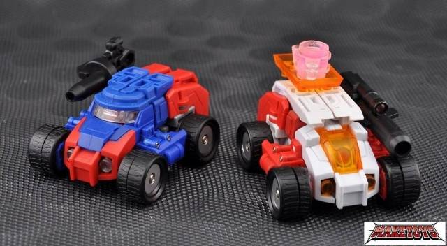 Trash-Talk and Cogwheel Set of 2 Figures | MakeToys | Manga Mech