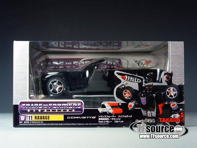 BT-11 Ravage | Chevrolet Corvette | Transformers Binaltech